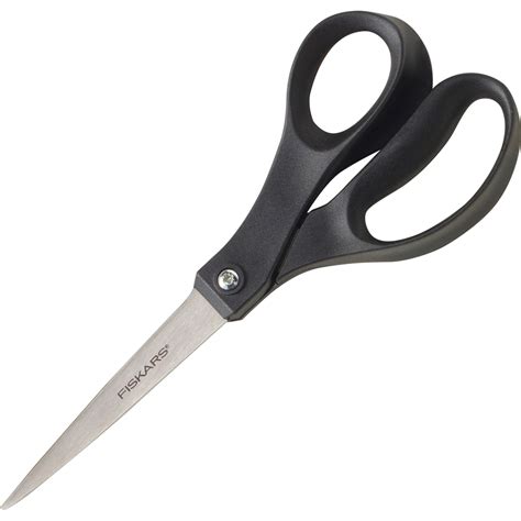 Fiskars Scissors Stainless Steel Black 1 Each