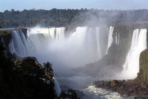 Aerial View Of Iguazu Falls Geographic Media