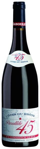 Paul Jaboulet Aîné Parallèle 45 Côtes Du Rhône Rouge Vivino France