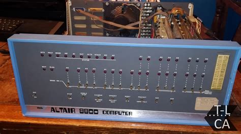 Mits Altair 8800 Time Line Computer Archive