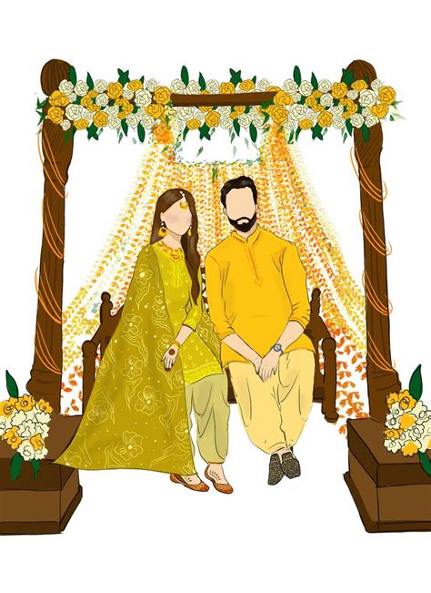 Wedding Illustration Wedding Illustration Couple Illustration Wedding Wedding Couple Cartoon