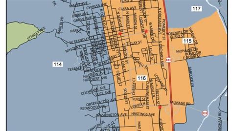 Census Tract Street Maps GeoDataVision