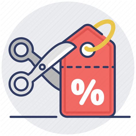Coupon Discount Sale Scissors Icon Download On Iconfinder