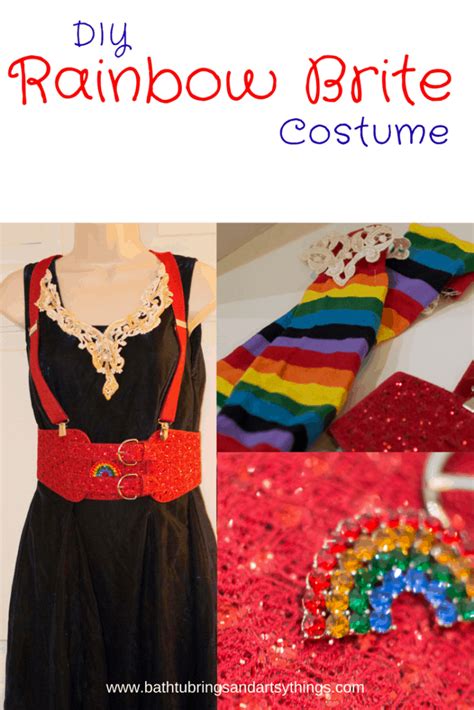 How To Create An Easy And Unique Diy Rainbow Brite Costume