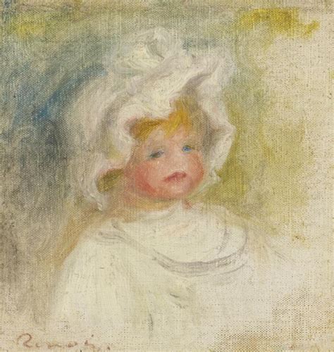 Pierre Auguste Renoir Portrait De Coco Renoir Mutualart
