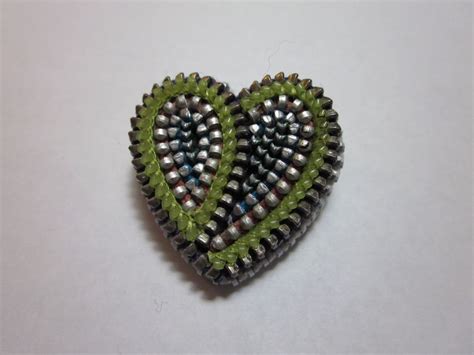 Zipper Heart Pin Via Etsy Zipper Crafts Heart Pin Zipper Jewelry