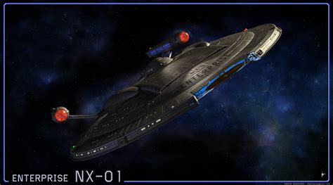 Artstation Enterprise Nx 01 Star Trekenterprise