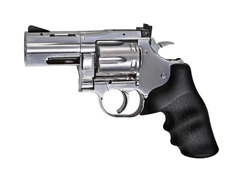 Asg Dan Wesson 715 25 Co2 Pellet Revolver Silver 0177 Cal Airgun Shop