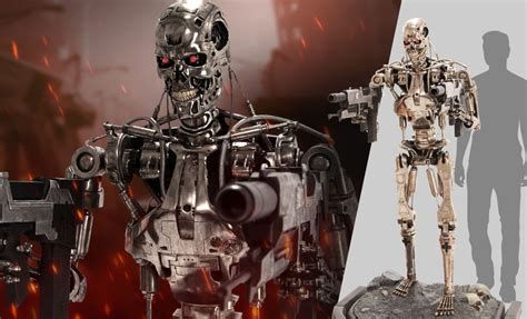 Terminator T 800 Endoskeleton Life Size Figure Sideshow Collectibles