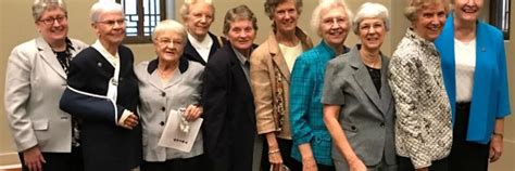 Sister Kathleen Feeley Receives Award From Catholic Charities School Sisters Of Notre Dame