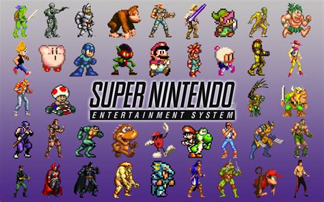 Video Game Wallpapers Classic Hd Retro Gaming Super Nintendo Games