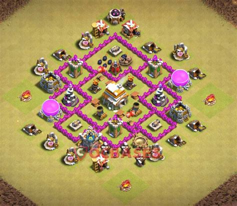 Clash Of Clans Town Hall Level War Base