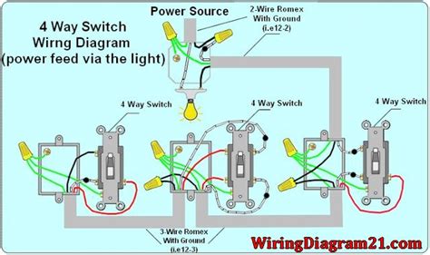 How To 4 Way Switch Wiring Diagrams Circuit Diagram