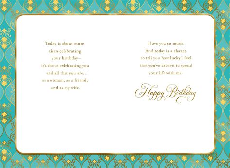 Luckiest Man In The World Birthday Card For Wife Greeting Cards Hallmark