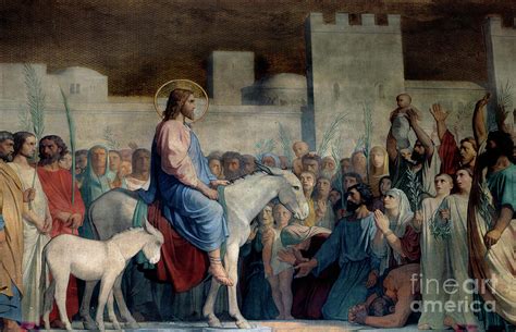 Jesus Palm Sunday Paintings Images And Photos Finder
