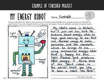 Forms Of Energy Robot Project Projects Energy Robot