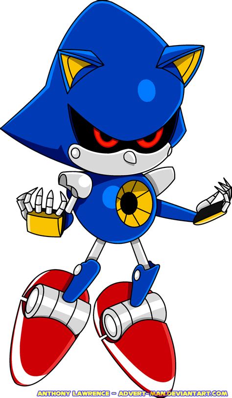 Classic Metal Sonic By Advertman On Newgrounds