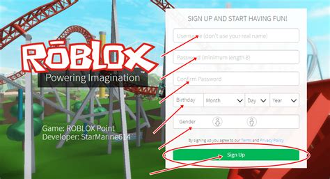 Roblox Login Sign Up Free Images And Photos Finder