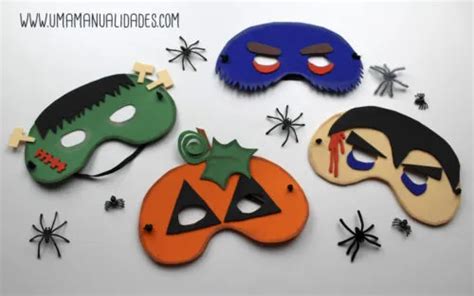 Meseta Inducir Equipo Mascaras De Goma Eva Halloween Solicitud Duque