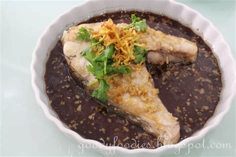 Goodyfoodies Recipe Steamed Threadfin Fish Ma Yau With Soy Sauce