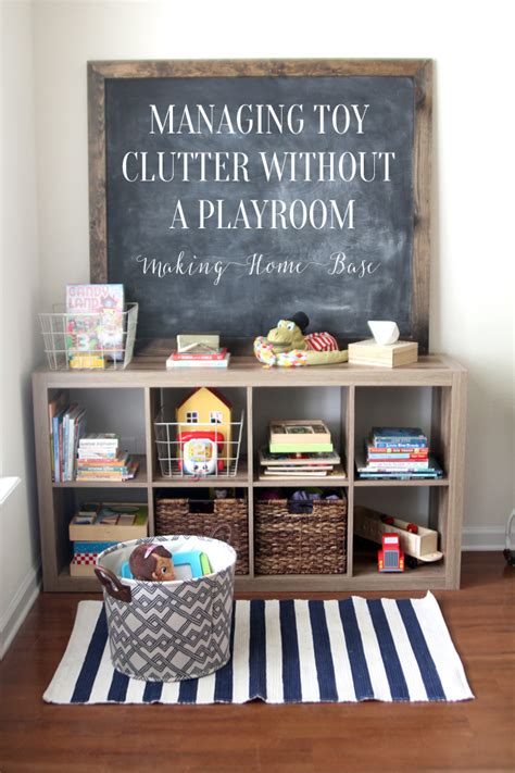 Apartment therapy wrote this post that shows you a guest room turned into a kids area. How to Manage Toy Organization When You Don't Have a Playroom
