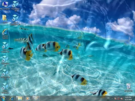 برنامج Watery Desktop 3d مودرن تو داي