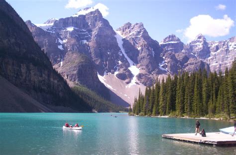 Solve Moraine Lake Canada Jigsaw Puzzle Online With 126 Pieces