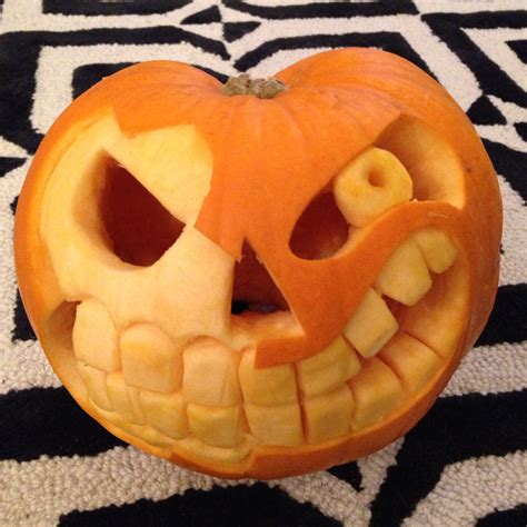 30 scary skull pumpkin carving