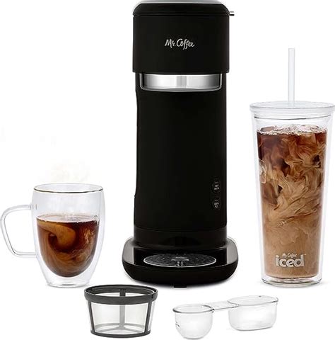 Mr Coffee Iced And Hot Coffee Maker Single Serve Machine With 22