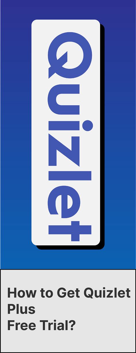 How To Get Quizlet Plus Free Trial in 2023 | Online learning, Free trial, Teachers
