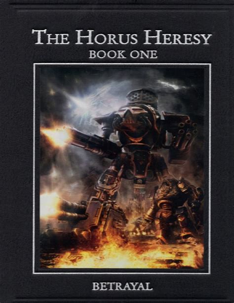 The Horus Heresy Book I Betrayalpdf Pdfcoffeecom