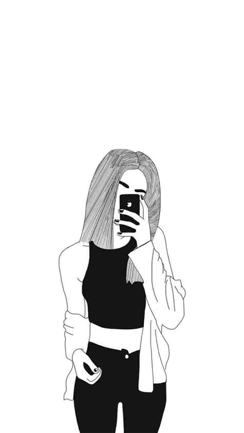 Girl Drawings Wallpapers - Wallpaper Cave