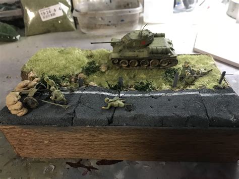 I Just Now Finished My Ww2 Russian Diorama 172 Scale Rmodelmakers