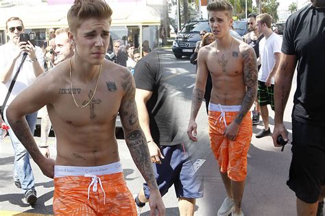 Website breatheheavy.com has released what it claims are original photos of the singer's calvin klein shoot. Justin Bieber Wants to Donate 10% of His Money - Scam Mail