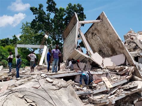 At Least 304 Are Dead After A 72 Magnitude Earthquake Hits Haiti