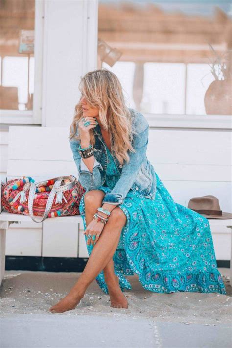 That Perfect Turquoise Bohemian Maxi Dress For This Summer Turquoise