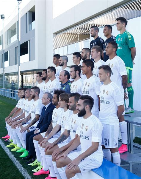 A look at Real Madrids official photograph for the 2015/16 season | Real Madrid CF | Real madrid ...