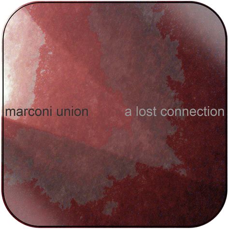 Marconi Union A Lost Connection Album Cover Sticker