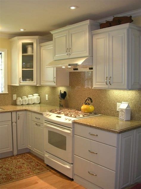 Kitchen ideas with white cabinets & black granite. Traditional Kitchen White Cabinets White Appliances Design ...