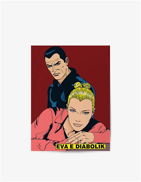 Acquista Eva Kant Eva Diabolik Poster Su Rinascente