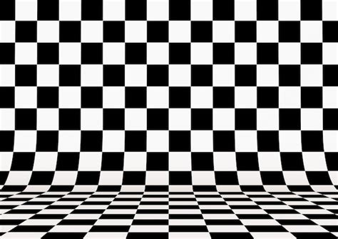 Premium Photo Perspective Checkered Square Background 3d Illustration
