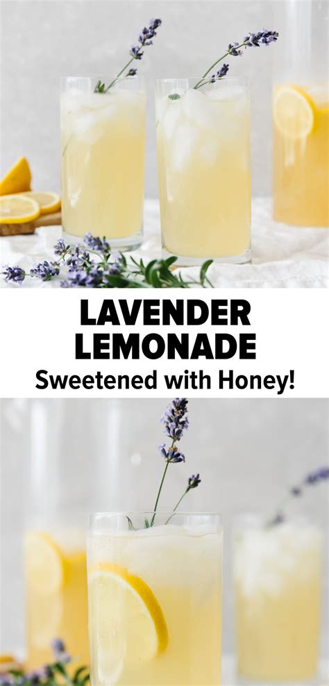 Lavender Lemonade Easylemonaderecipe Lavender Lemonade Is A Refreshing