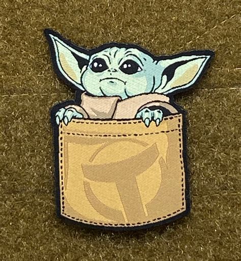 Pocket Baby Yoda Morale Patch Tactical Outfitters Reviews On Judgeme