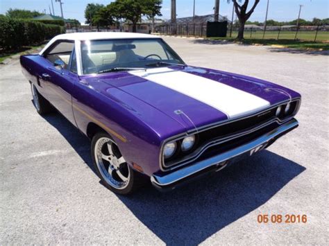 Plymouth Road Runner 1970 Plum Crazy Purple Fc7 For Sale 1970