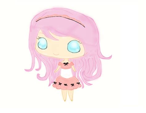 Pink Haired Chibi Girl By Disinformed On Deviantart