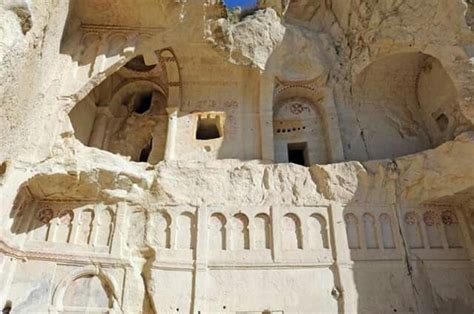 Cave Church In Cappadocia Near Goreme Turkey Natural Landmarks