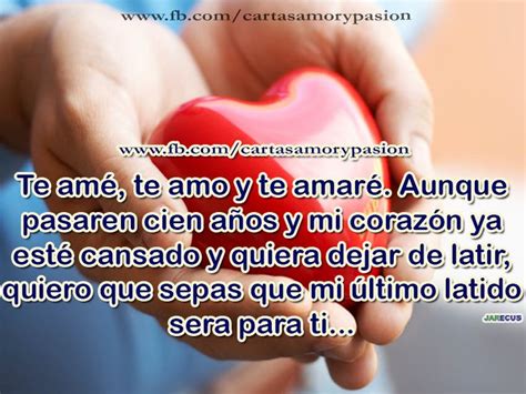 Cartas De Amor Y Pasión Te Amé Te Amo Y Te Amaré Te Amo Carta