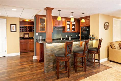Big does a round table need to be to seat 40g. Basement Bar Furniture | Interesting Ideas for Home