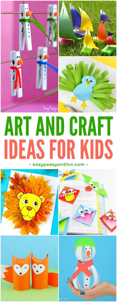 Art And Craft Ideas For Kids To Make