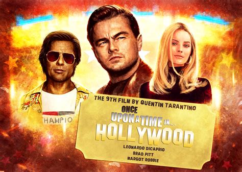 Artstation Once Upon A Time In Hollywood Alternative Poster